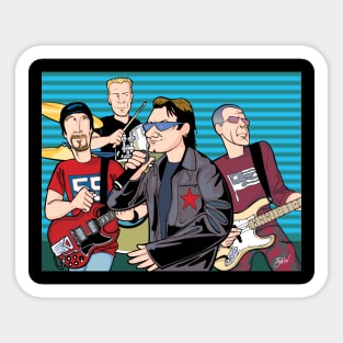 U2 Sticker